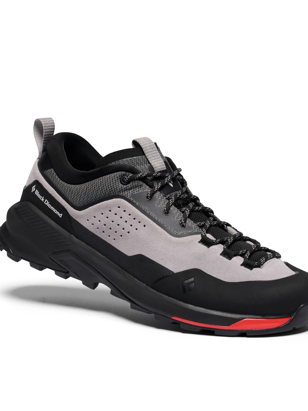 Black Diamond Men’s Technician Pro Gray & Black Approach Shoe with Red Accent